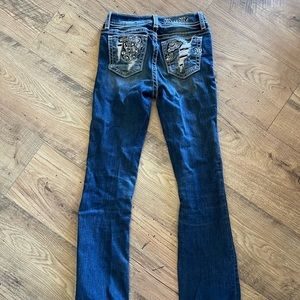 Youth girls miss me boot cut jeans